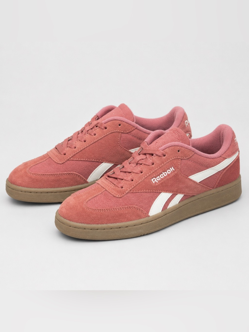 Reebok Club C Grounds Pink Suede Gum Sole Sneakers Women’s Size 8.5